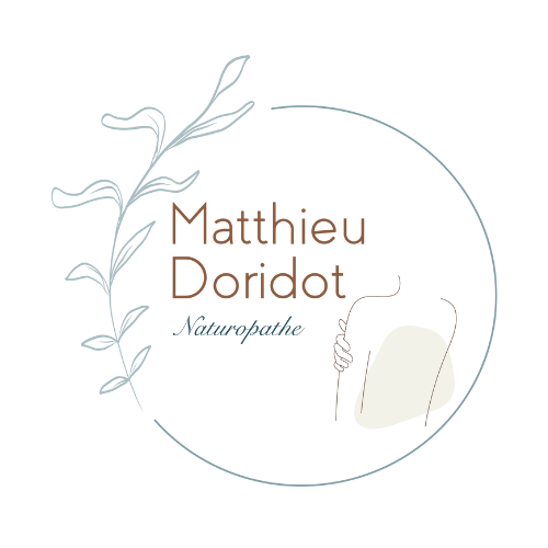 Logo matthieu doridot Naturopathe Réflexologue Sophrologue